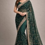 Chiffon Sequence Saree