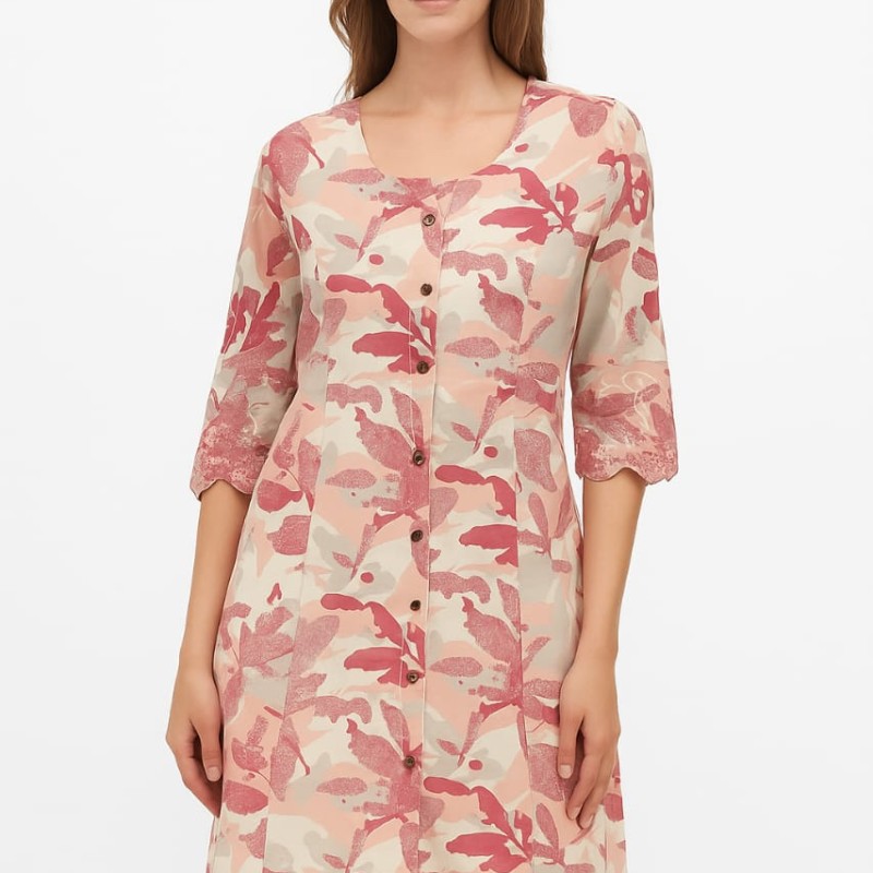 Digital Print Cotton Kurti