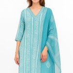 Batik Print Kurti Set