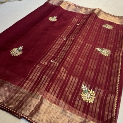 Awarganza Banarasi hand work