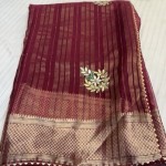 Awarganza Banarasi hand work